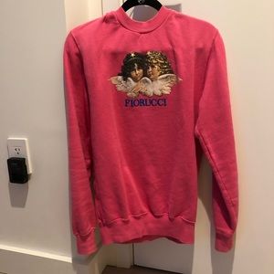 fiorucci pink sweatshirt